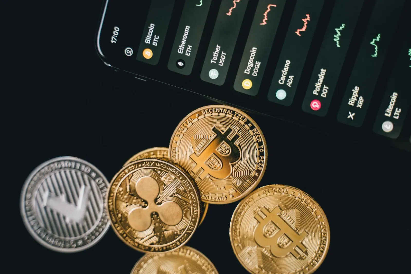 Ilustrasaun kona-ba teknolojia blockchain XRP, Ethereum, no AI iha Índia ne'ebé hatudu mudansa boot ba futuru