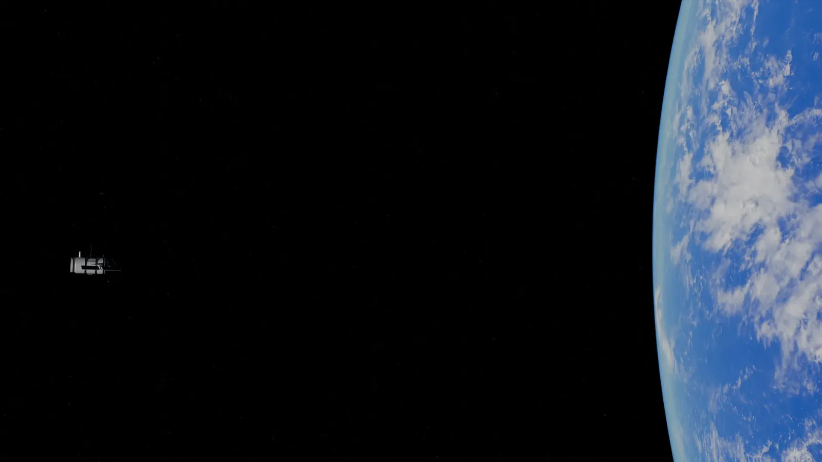 Ilustrasaun kona-ba REMORA, helikopteru autónomu sira ne'ebé kaptura no analiza asteroid iha espasu