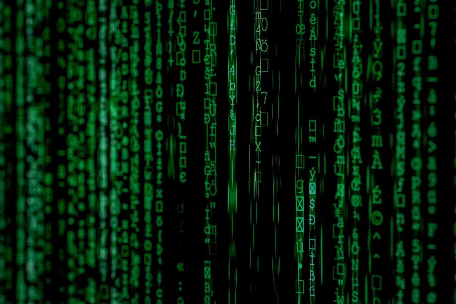 Imajen digital ne'ebé hanesan dadus no segansa iha mundu teknolojia modernu, bairu komputador no sistema operasionál.