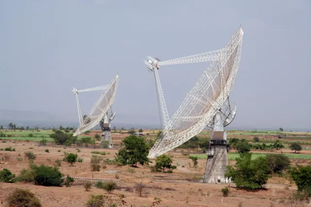 Imajen kona-ba teknolojia espasu iha India, ho satélite no teknolojia espasu
