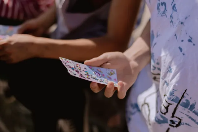Imajen hatudu koleksaun Panini World Cup 2026 stickers ho 112 unidade, iha prezu 4p kada ida