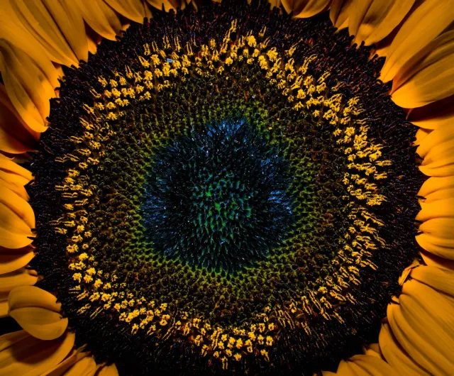 Imajen ida hatudu sementes flores ne'ebé iha imajen AI ho forma manu no borboleta, maibe realidade la hanesan. Iha fundu, kom